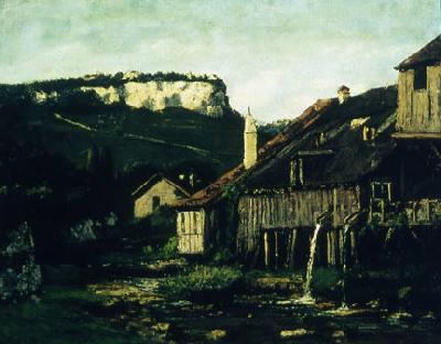 Gustave Courbet Environs d'Ornans Sweden oil painting art